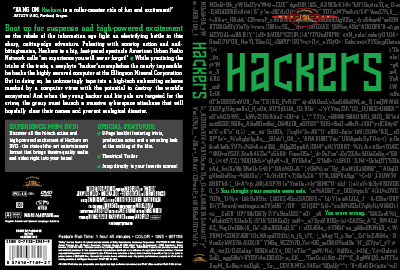 Hackers DVD Insert